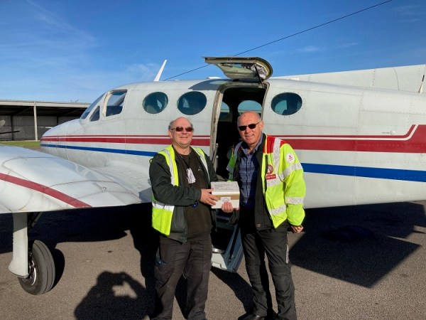 Pilot And Bikers Race Against Clock In Life Saving Dash To The&nbsp;North