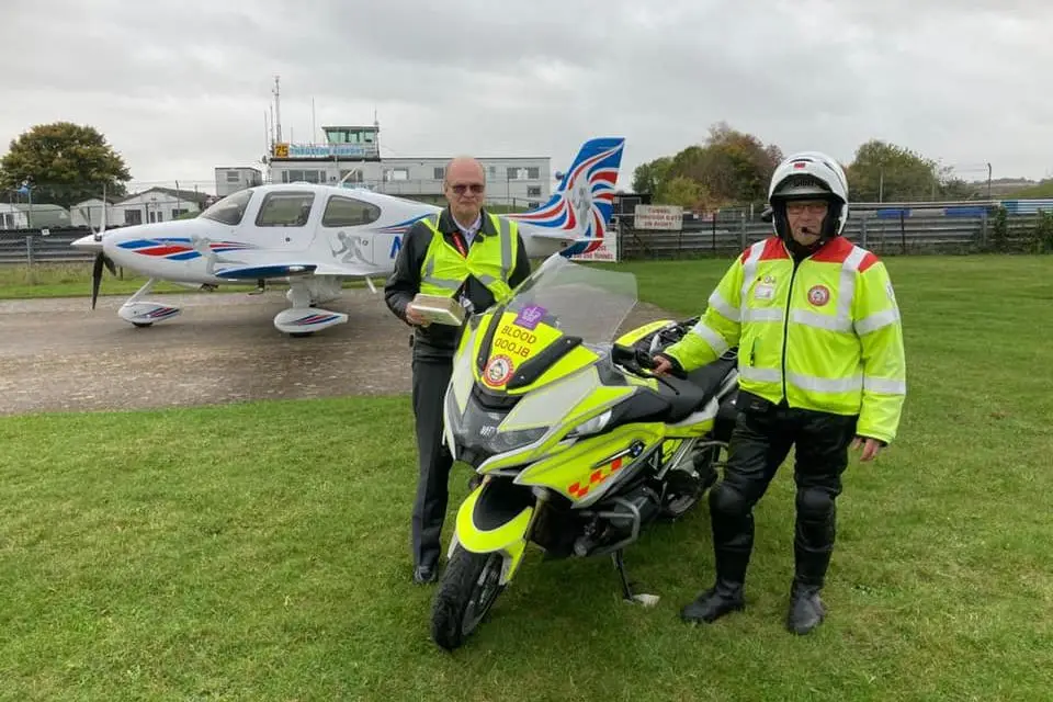 Partrerning With Blood Bikes 1 