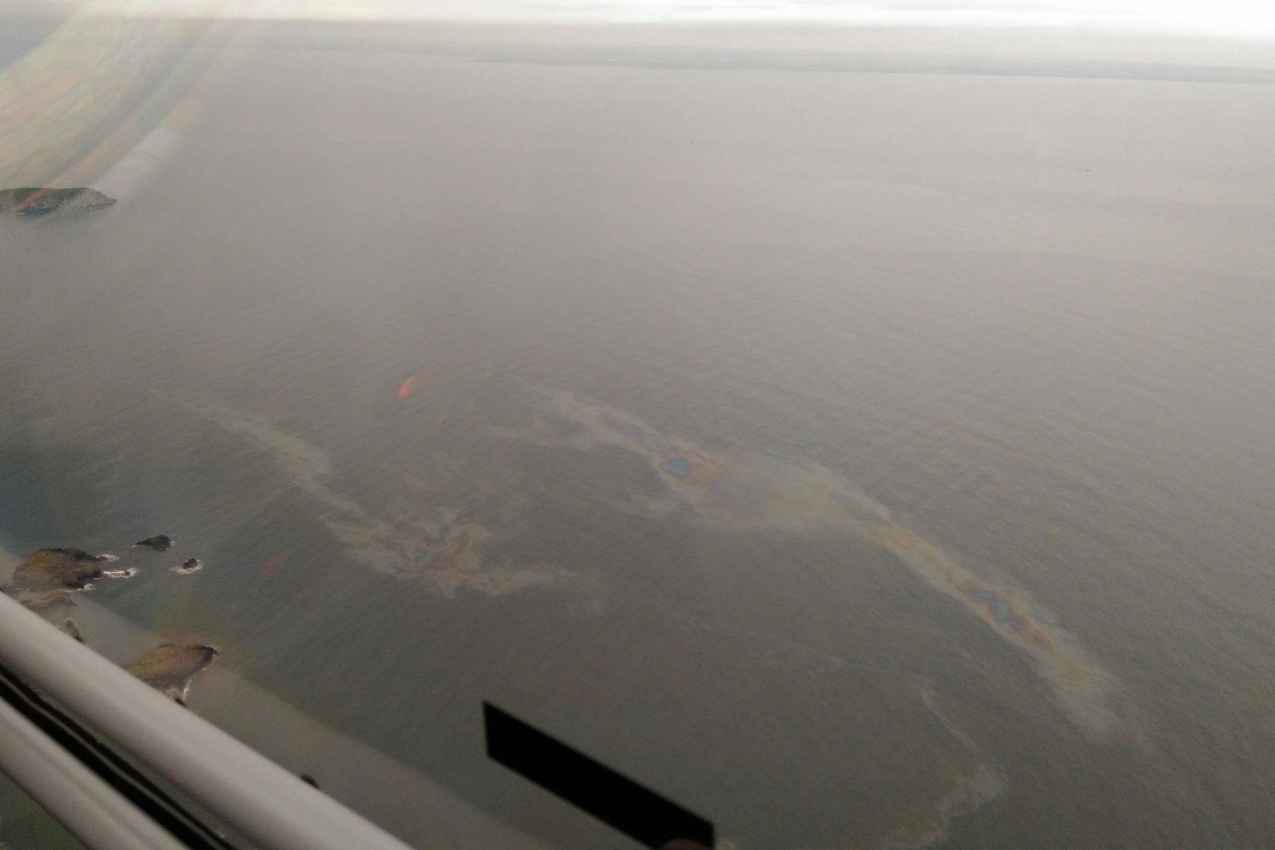 Oil Slick River Forth