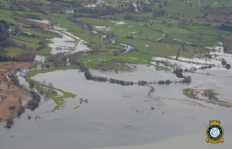 Civil Air Support Photographic Missions Reveal Extent of Flooding