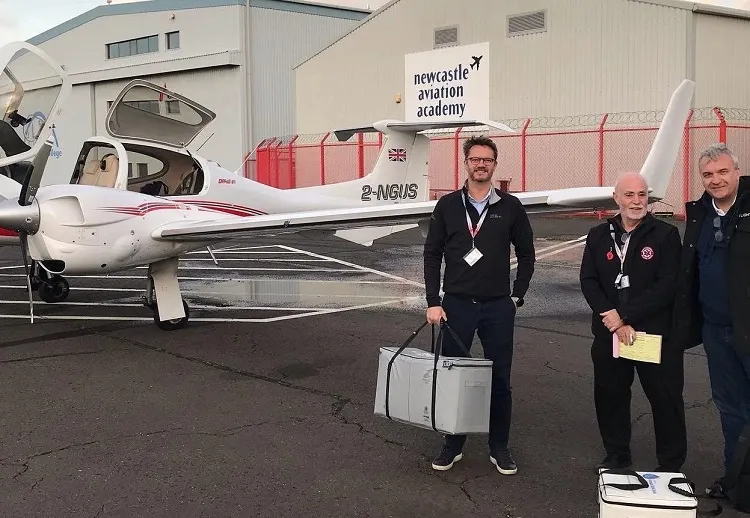 Civil Air Support Pilot Is The Fastest Milkman From The West!