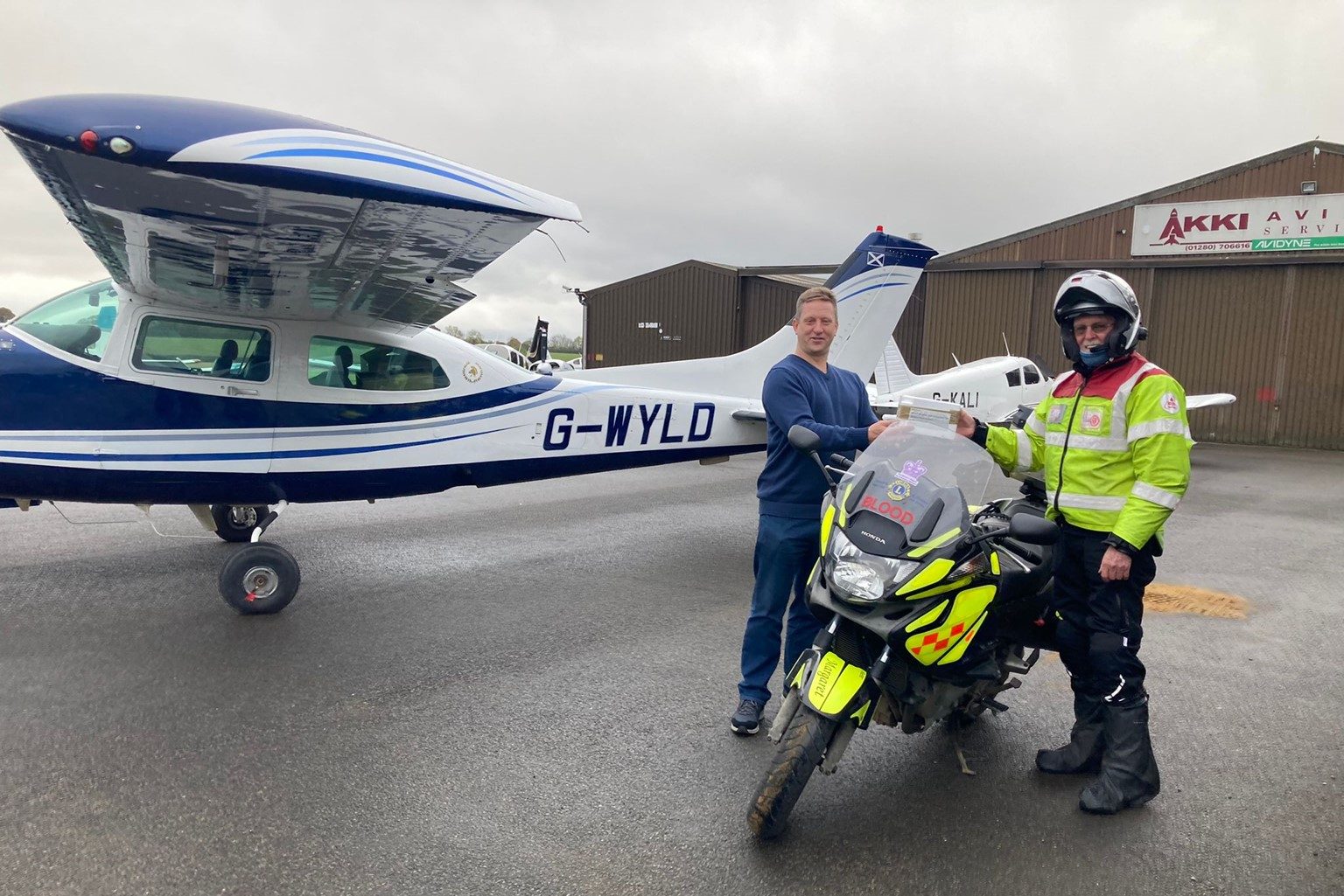 Partrerning With Blood Bikes 6